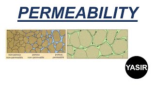 60  Explanation of Permeability by Yasir Ali [upl. by Mord]