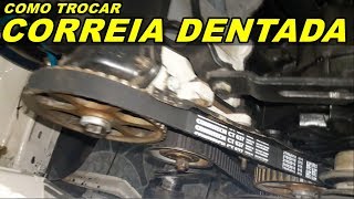 COMO TROCAR CORREIA DENTADA MOTOR AP [upl. by Subocaj]