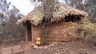 Adobe Hut With Thatched Roof [upl. by Daegal]