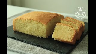 Eggless Butter Cake  Pound Cake Recipe [upl. by Lawtun]