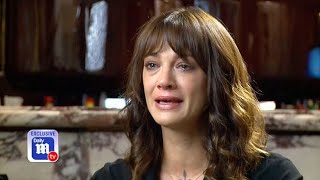 Asia Argento breaks down in Daily Mail TV exclusive interview [upl. by Gathers]