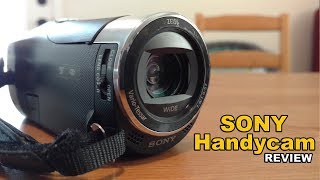 Sony Handycam Review HDR CX405 [upl. by Luamaj]