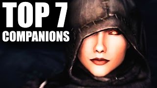 Skyrim  Top 7 Companions [upl. by Clementia]