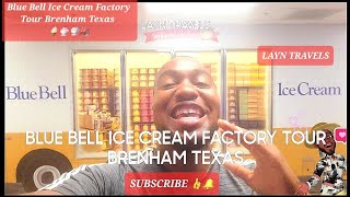 Blue Bell Ice Cream Factory Tour Brenham Texas 🍦🍨🍧🏭 [upl. by Zeculon]