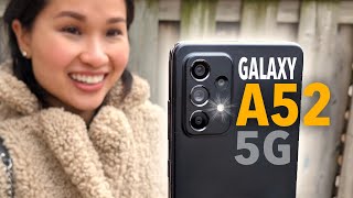 Samsung Galaxy A52 5G Review [upl. by Ayaet]