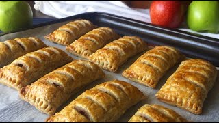 Baked Apple Pie Pockets  Simple amp Healthy Filling  Ems Kitchen [upl. by Matthaeus702]