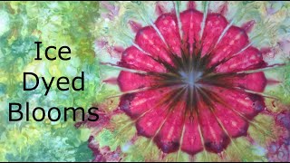 How to Make Ice Dyed Blooms [upl. by Raycher529]