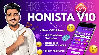 honista V101 New Update Full Tutorial ✨ iOs Instagram On Android 😍 iOs Emoji amp iOs Fonts ✅ [upl. by Bradway721]