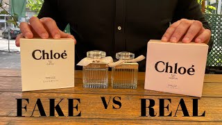 Fake vs Real Chloé Perfume 75 ML [upl. by Yelsnit759]