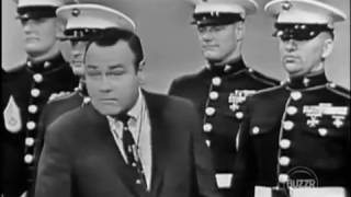 US Marines drill to commands of Jonathan Winters and four other civilians [upl. by Nickolas921]