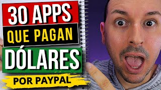 30 Apps Que Te Pagan Automaticamente Sin Hacer Nada 🚀 Ganar Dinero En Paypal [upl. by Vardon]