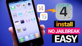 Install OLD iOS on Any iPhone  EASY NO JAILBREAK or Computer Required [upl. by Aviva]