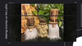 Simple Woodturning Project to Sell  Gnomes on the Lathe [upl. by Juliette]