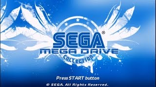 Sega Mega Drive Collection PSP Gameplay [upl. by Tterraj]