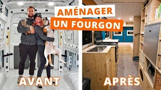 Ils aménagent un fourgon 4X4 de A à Z [upl. by Dawes615]