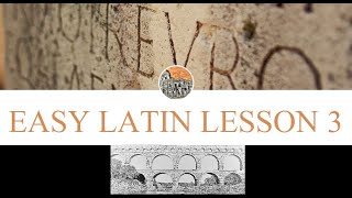 Easy Latin Lesson 3  Learn Latin Fast with Easy Lessons  Latin Lessons for Beginners  Latin 101 [upl. by Molli]