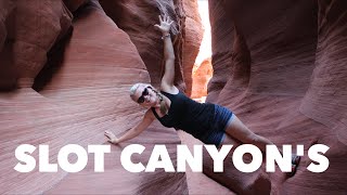 Slot Canyons in Utah Full Time RV Living Ep 2 [upl. by Melan]