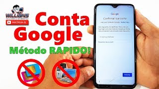 Removendo Conta Google SEM CHIP SEM PC Pach de Segurança atualizado Rápido e fácil [upl. by Zilef877]