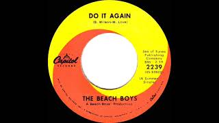 1968 HITS ARCHIVE Do It Again  Beach Boys mono 45 [upl. by Anitsej]