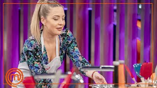 Juana emocionada en la cata y ¡Luna feliz con su valoración  Masterchef 8 [upl. by Nashner]