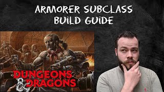 Armorer Artificer Build Guide Shield Master in DampD 5e  HDIWDT [upl. by Ardelle859]