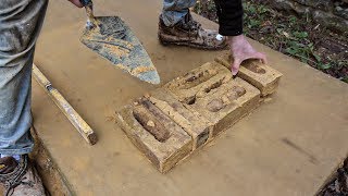 BRICKLAYING  How to lay bricks in FLEMISH BOND [upl. by Yesnek738]