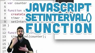 95 JavaScript setInterval Function  p5js Tutorial [upl. by Checani]