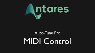 Tutorial  AutoTune Pro  MIDI Control Feature [upl. by Lenoj474]