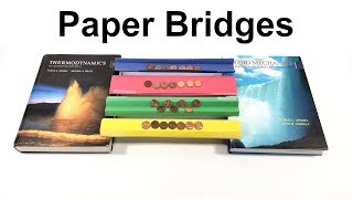 Paper Bridges STEM Activity [upl. by Latihs]