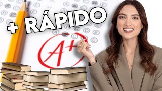 CÓMO HACER LAS TAREAS MÁS RÁPIDO Y MEJOR  Técnicas de estudio [upl. by Adham]