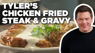 Tyler Florences Chicken Fried Steak and Gravy  Tylers Ultimate  Food Network [upl. by Lisan]