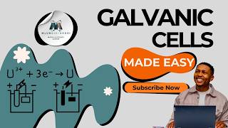 Chemistry  Electrochemistry  Galvanic cell Full lesson [upl. by Anaitat]