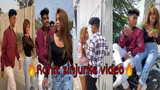 Rohit zinjurke new tiktok video  Rohit and nita viral video [upl. by Esirahs]