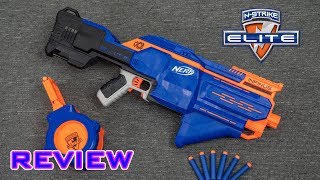 REVIEW Nerf Elite Infinus  Automated Magazine Loading [upl. by Sile]