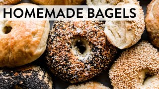 Homemade Bagels Recipe  Sallys Baking Recipes [upl. by Claudie]