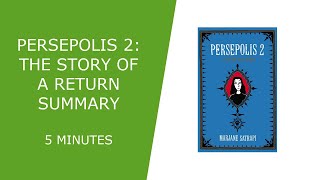 Persepolis 2 The Story of a Return Summary [upl. by Iadrahs97]