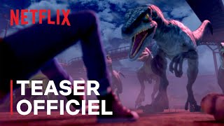 Jurassic World  La Colo du Crétacé  Teaser officiel VF  Netflix France [upl. by Lyrej]