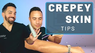 Dermatology Tips for Crepey Skin [upl. by Ecirrehs]