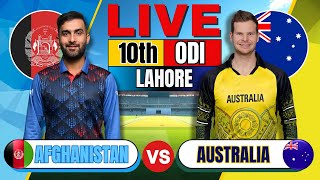 🔴 Live Afghanistan vs Australia 10th ODI Live Match Score today  AFG vs ENG Cricket  CT 2025 [upl. by Auberon]