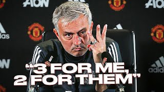 Mourinhos Top 12 Press Conference Punchlines [upl. by Starinsky]