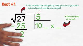 How to Calculate Square Roots by Hand [upl. by Yaniv]