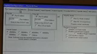 Mach3 Spindle relay setup [upl. by Eeresed326]