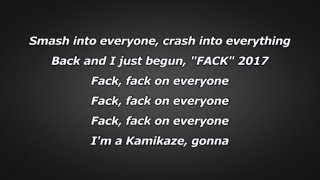 Eminem  Kamikaze Lyrics [upl. by Tessler]