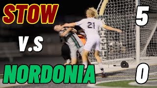 2023 Stow Soccer vs Nordonia [upl. by Koppel]