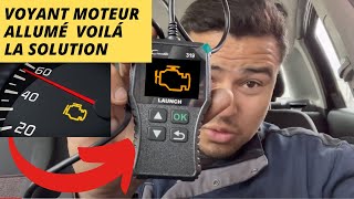 Voyant moteur allumé Comment éteindre le témoin anti pollution [upl. by Nnylhsa]