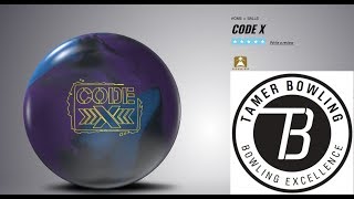 Storm Code X 5 testers  2 patterns by TamerBowlingcom [upl. by Lebam]