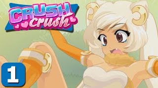 Crush Crush Part 1  CASSIE CRUSH  Lets Play Crush Crush PC Gameplay [upl. by Atinehs]