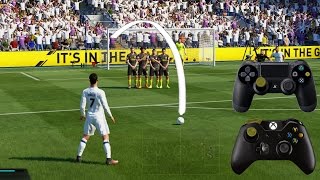 Fifa 17 Free Kick Tutorial  Xbox amp Playstation  HD [upl. by Paske]