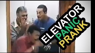 ELEVATOR PANIC PRANK in Brazil [upl. by Esenwahs821]