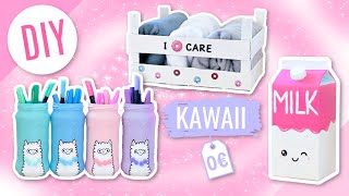 DIY 0 € KAWAII  Deco Chambre Pas Chère  Room Decor français [upl. by Karol]